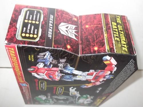 ✰ Transformers Generations The Ultimate Battle Optimus Prime v.s. Megatron MISB - Picture 4 of 6