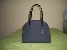 Lo & Sons Gray Nylon Laptop/weekender