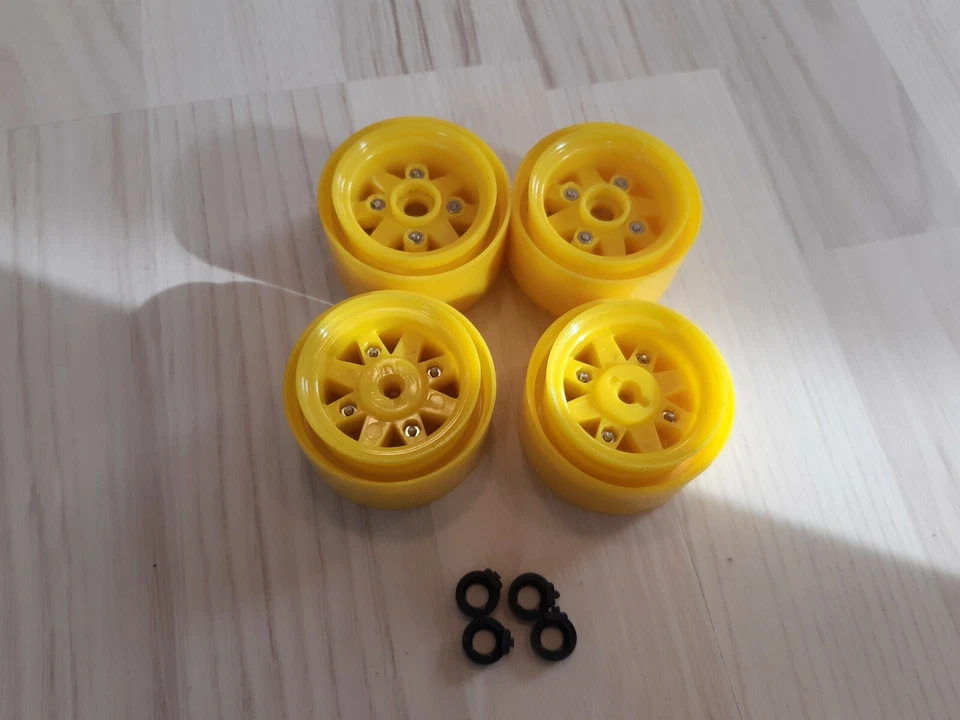 AJ´s wheels RC10 / Fox - rears and wide fronts - Bild 3 von 3