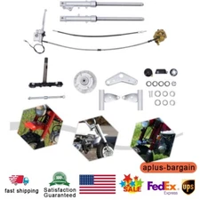 METAL FRONT FORK SET WITH DISC BRAKE ASSEMBLY FOR HONDA Z50 MONKEY BIKE Z50