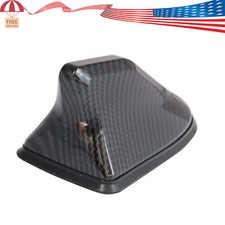 Carbon Fiber Shark Fin Roof Antenna Car Auto Aerial Fmam Radio Signal Universal