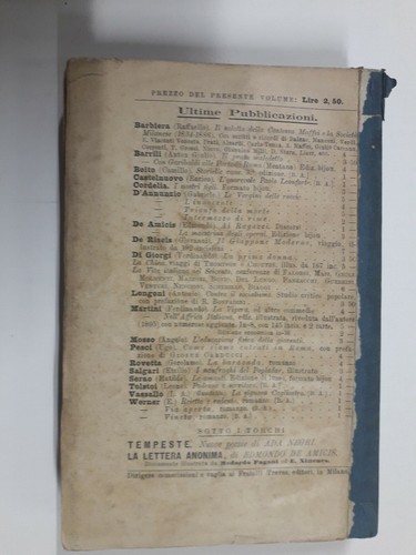 "FISIOLOGIA DELL'ODIO "PAOLO MANTEGAZZA -F.LLI TREVES EDITORI -ACCETTABILE -1896 - Picture 2 of 3