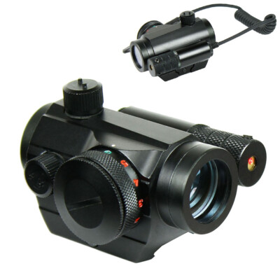 Tactical Reflex Green / Red Dot Sight Scope & Laser Combo w Rail Mount ...