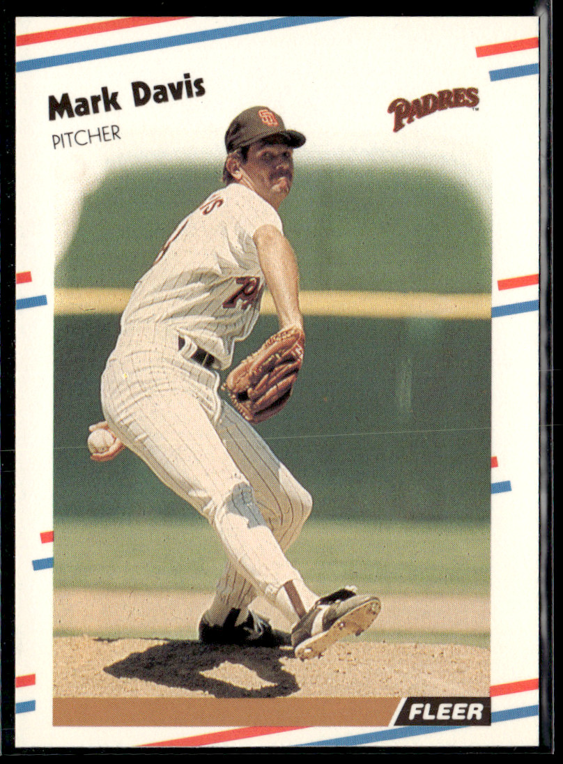 1988 Fleer - Mark Davis #581 Glossy