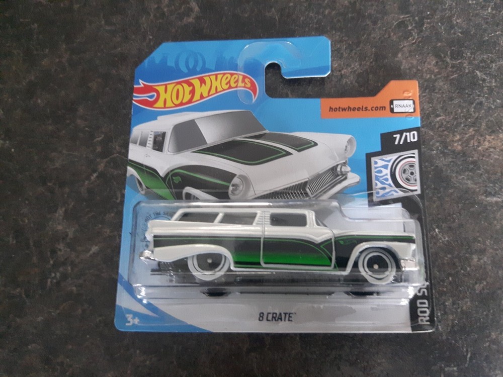 Hot Wheels 8 Crate 7/10 74/250 Rod Squad 2020 New Sealed