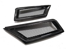 Carbon Fiber Front Mesh Grille Set For 2007-2010 Nissan Tiida Versa Latio 2008
