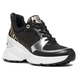 michael kors mickey scuba and leather trainer