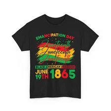 Emancipation Day Juneteenth Shirt, June 19th 1865 Freedom Pride Shirt