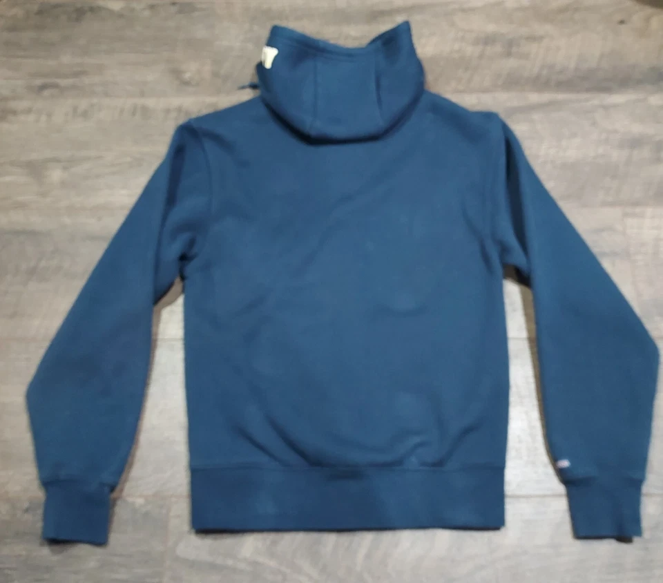 JanSport US Navy Sudadera con Capucha Adulto Xpequeña Militar Azul Bolsillos Delanteros Foto 2 de 4