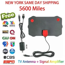 5600 Miles HD 1080P Outdoor Amplified HDTV Digital TV Antenna Long Range VHF UHF