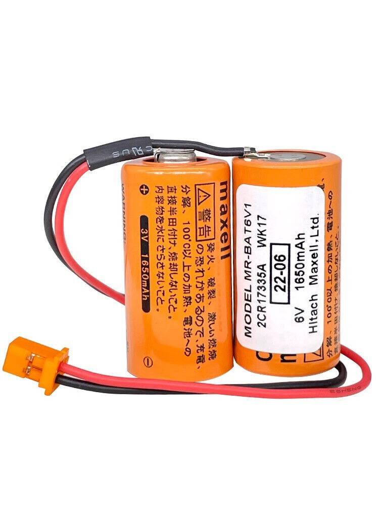 Mitsubishi M80 driver MR-J4 JE servo battery MR-BAT6V1SET 6V Mitsubishi M80 driver MR-J4 JE servo battery MR-BAT6V1SET 6V