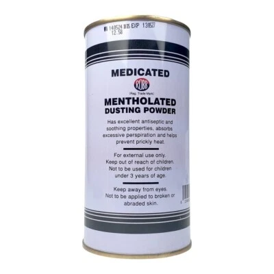 Cussons medicated mentholated antiseptic dusting powder 200g