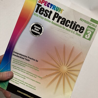 Spectrum Test Practice Grade 3 Reproducible 