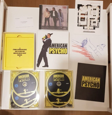 American Psycho Limited Collector's Edition 4K Ultra HD Blu-ray 4 Discs + Album