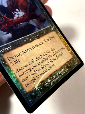 mtg innistrad remastered chase cards MTG Infernal Grasp RETRO FRAME FOIL Innistrad Remastered 385 NM