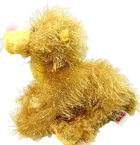 Webkinz Yellow Furry Lioness #HM193 Ganz 8" Plush No Code - Picture 2 of 7