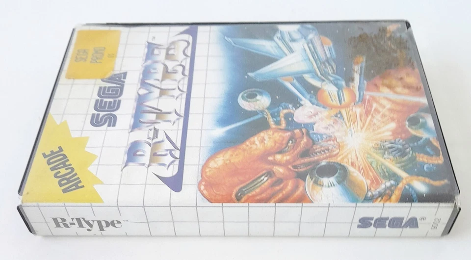 R-Type - Sega Master System Game  - Complete With Manual - Sega Promo - Tested - Image 3 of 4