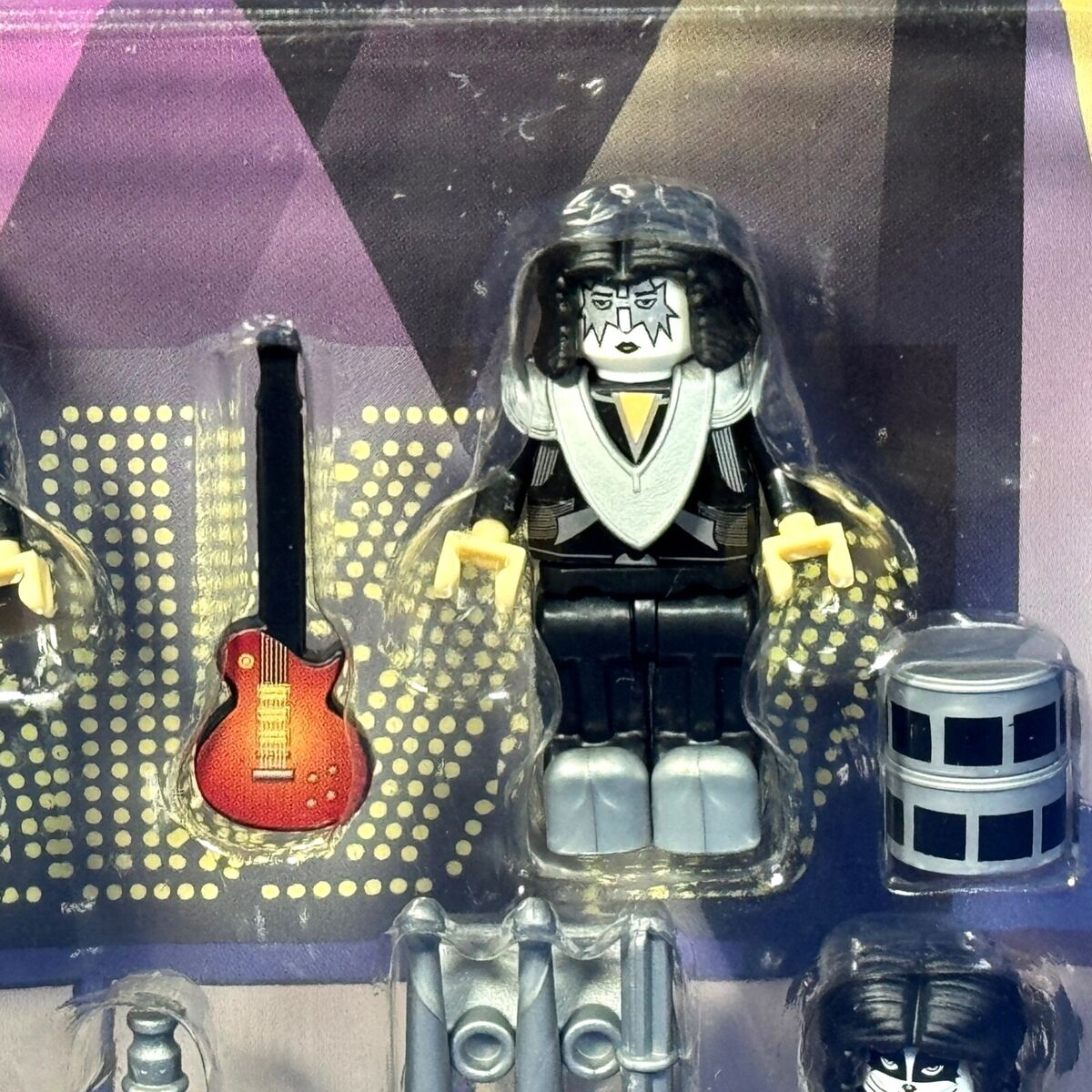 K'NEX Kiss Minifig Figure Set 48585 Demon Starchild Spaceman K'NEX Kiss Minifig Figure Set 48585 Demon Starchild Spaceman