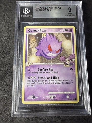 Gengar GL graded BGS 9 for sale on eBay
