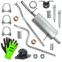 SchalldäMpferset Auspuff FüR Citroen C3 1 I FließHeck 1.1 (2002-08/2005)