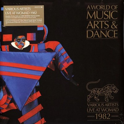 World Of Music Arts & Dance = Live WOMAD 82 = 2VINYL LP VARIOUS = POP ROCK FOLK