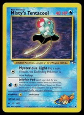 Pokemon Card Gym Heroes Misty's Tentacool 32/132 Unlimited Rare on eBay