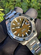 TAG Heuer Aquaracer Men's Brown Watch WAY2018.BA0927 
