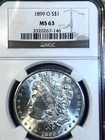 1899 O   MORGAN DOLLAR NGC  CH BU PRISTINE, LUSTROUS DOLLAR