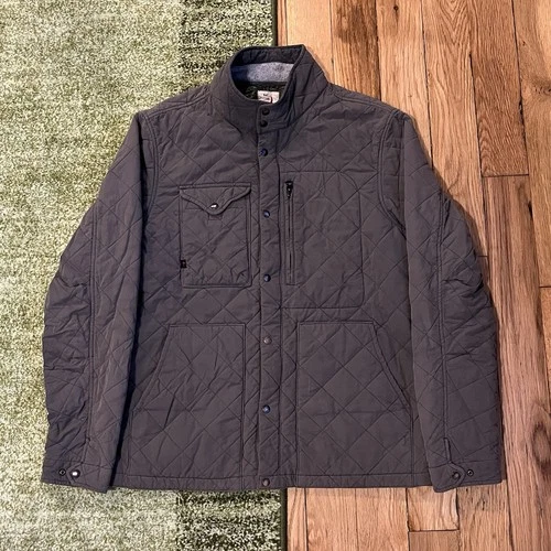 Relwen Jacket Men Medium Quilted Insulated Tanker Huckberry Puffer Hiking video thumbnail