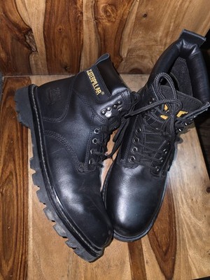 Top Caterpillar Boots  Herrenstiefel Bikerstiefel Arbeitsstiefel Gr.44 Schwarz 