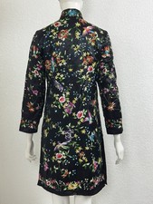 Vintage RARE FIND Chinese SilkEmbroidered Silk Kimono Jacket Size Small