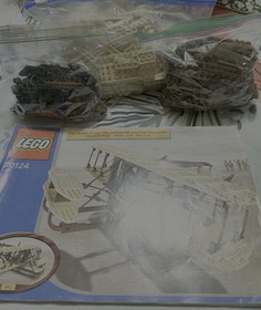 Vintage Lego Creator Expert Wright Flyer #10124 99.9% Complete w/ Manual Read