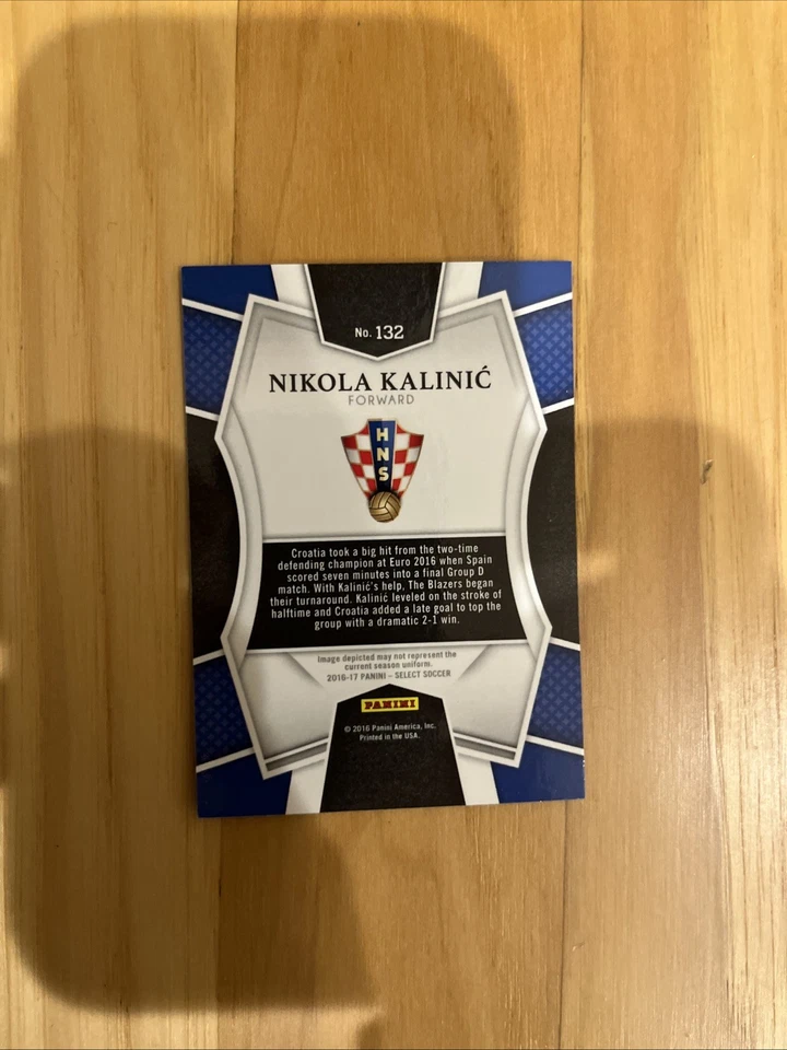 2016-17 Panini Select Mezzanine Multi-Color Prizm Nikola Kalinic #132 - Image 2 of 2
