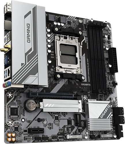 GIGABYTE B650M GAMING PLUS WIFI Motherboard - AMD Ryzen 9000 CPUs, 5+2+2 Phases - Bild 3 von 6