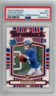 2025 Panini Donruss Jaxson Dart THROWBACK Rated Rookie RC #41 PSA 10 Gem GIANTS