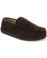 Levis Mens Fields Faux Sherpa Slippers in Brown Size M