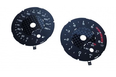 Mercedes-Benz G-Class W463 for AMG - Chessboard design - Replacement tacho dials