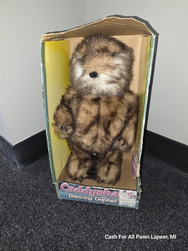 Vintage 2000 Caddyshack Dancing Gopher 15” Nib  Untested