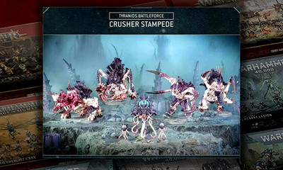 Crusher Stampede Christmas Battleforce box Warhammer 40k Tyranids