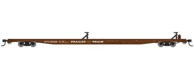 Walthers HO Scale ~ Trailer Train 85' General American G85 Flatcar GTTX ...