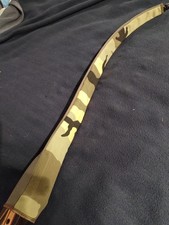 Recurve bow  limb covers. Archery. Woodland camo with yellow