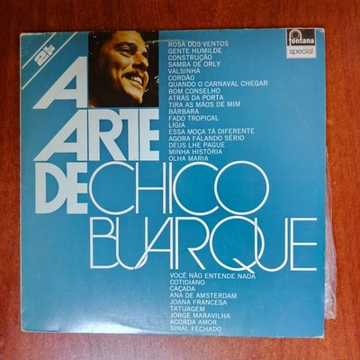 A Arte De Chico Buarque [1975] Vinyl 2xLP Bossa Nova MPB Samba Fontana Brazil