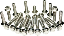 FEULING PARTS Fastener Kit - Cam Cover/Lifter Block - 12-Point/Dress-Up - Twin