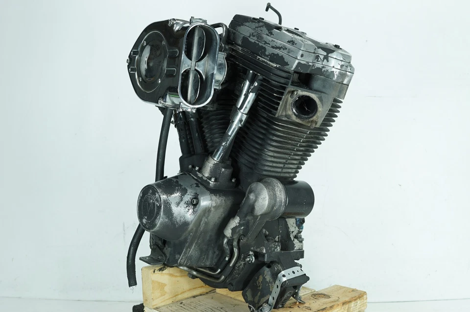 1997 Harley Dyna FXD Super Glide OEM CARB EVO 1340 80CI Engine Motor 3 mi. - Image 4 of 4