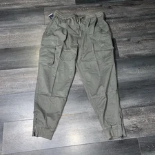 Polo Ralph Lauren Big & Tall Men's Grey Solid Utility Surplus Chino Cargo Jogger