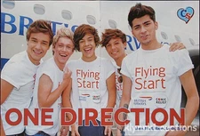 One Direction Poster Magazine Centerfold 3247A Taylor Swift & Katy Perry on back