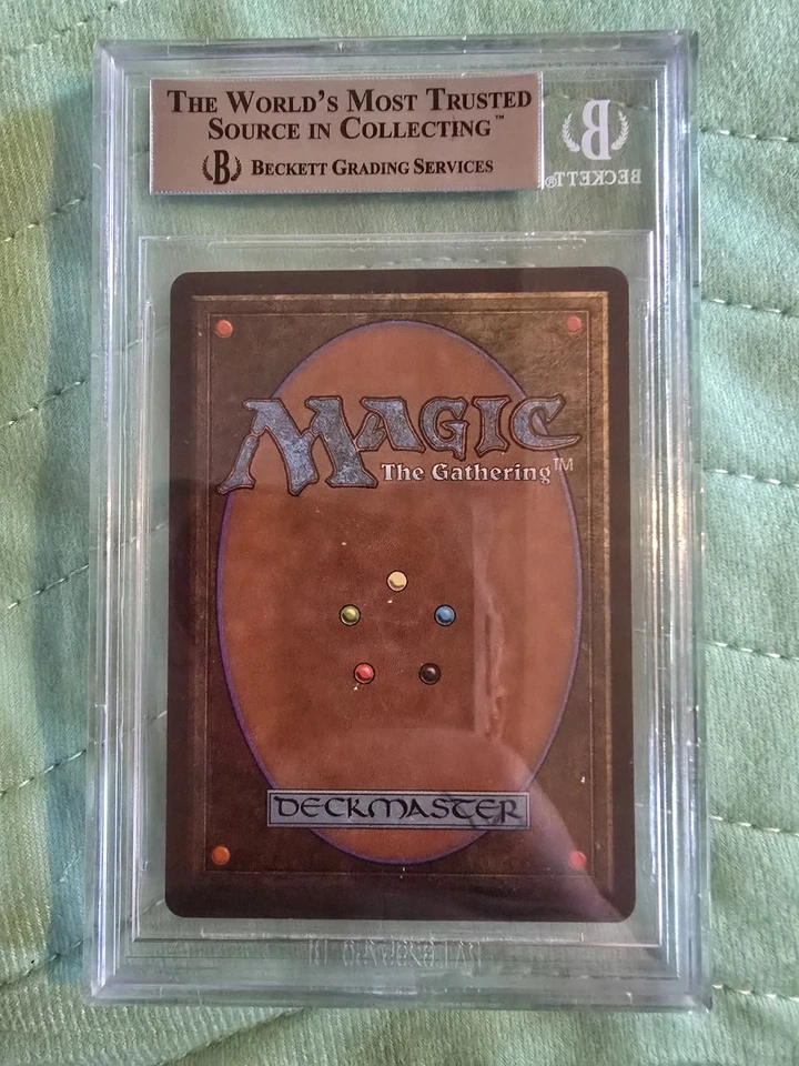 Sinkhole Unlimited Edition Regular Graded BGS 9.0 MTG Magic Card - Image 2 of 2