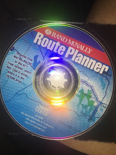 Route Planner Rand Mcnally User Guide Cd Rom - Picture 2 of 2