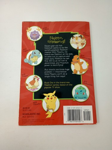 (2) VTG Pokemon Scholastic Books - I Choose You & Night in the Haunted Tower - Picture 4 of 21
