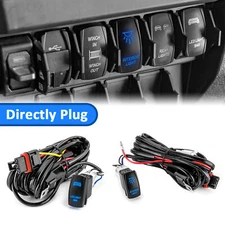 WEISEN LED Light Bar&INTERIOR LIGHT Wire Kit For Polaris Ranger 570 Pulse Busbar